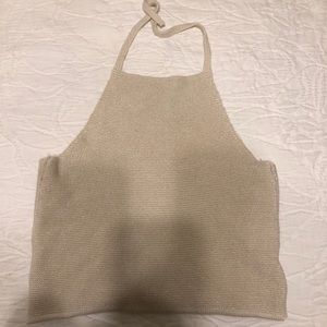 Brandy Melville Sweater Material Crop